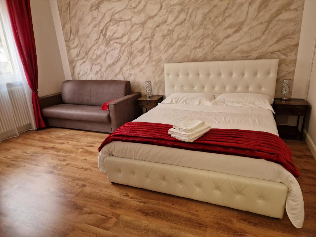 Un pat sau paturi într-o cameră la Cc133