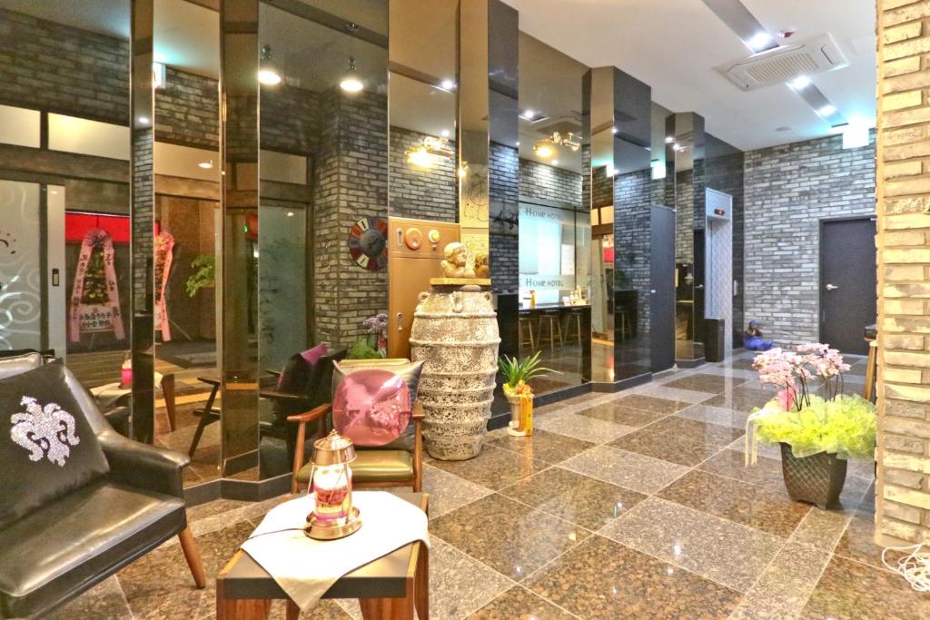 Posezení v ubytování Hotel Home
