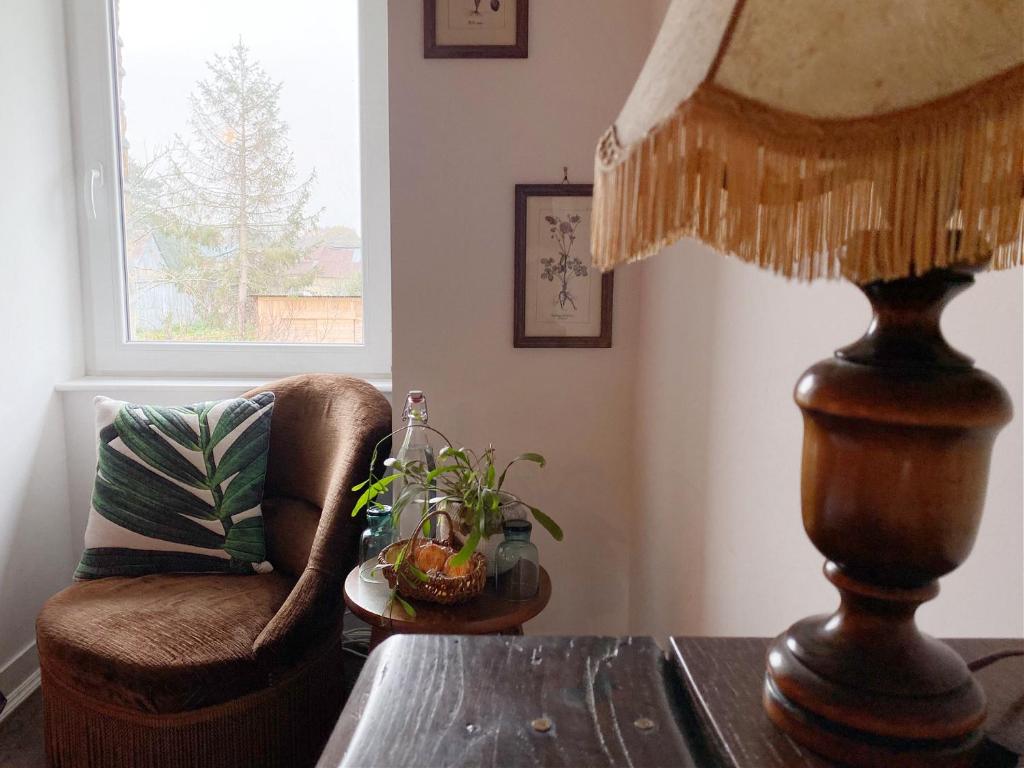 Posezení v ubytování L'Autre Rivière - Chambres d'hôtes