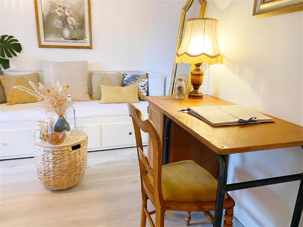 Posezení v ubytování L'Autre Rivière - Chambres d'hôtes