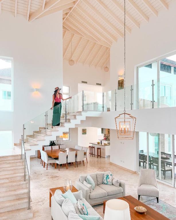Posezení v ubytování Peninsula Esmeralda Luxury Villas