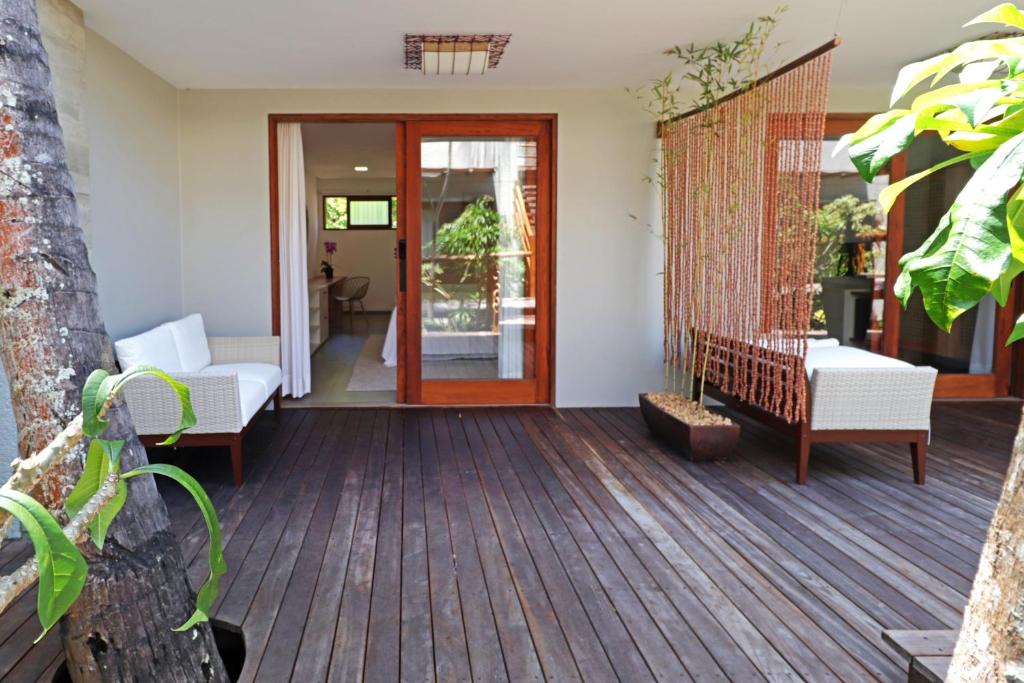Posezení v ubytování Santa Aldeia Hotel