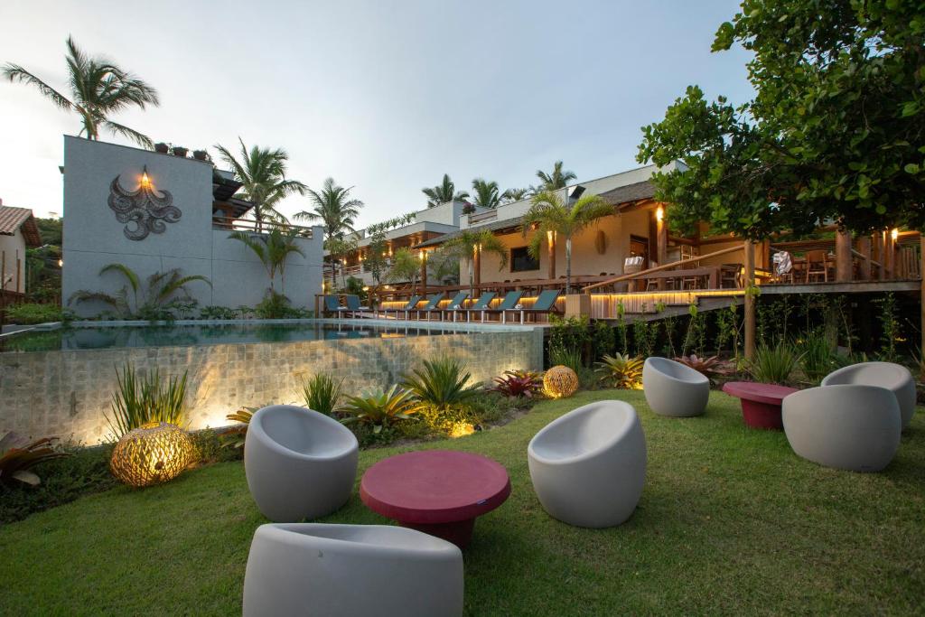 Zahrada ubytování Santa Aldeia Hotel