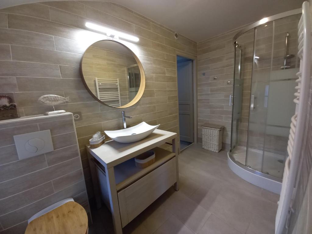 Kúpeľňa v ubytovaní Kervig House Ty Laouen
