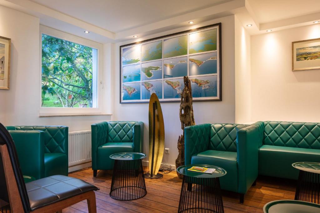 Posezení v ubytování Hotel Rickmers' Insulaner