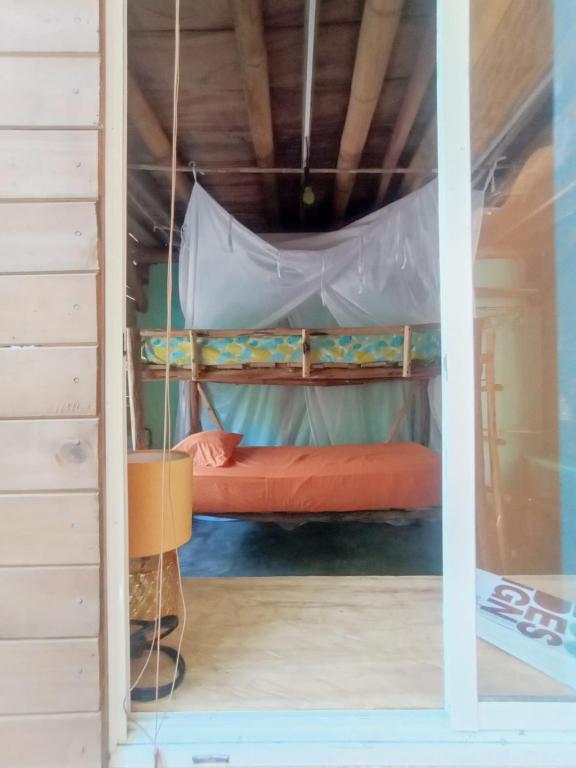 Postel nebo postele na pokoji v ubytování La Casa en el Aire