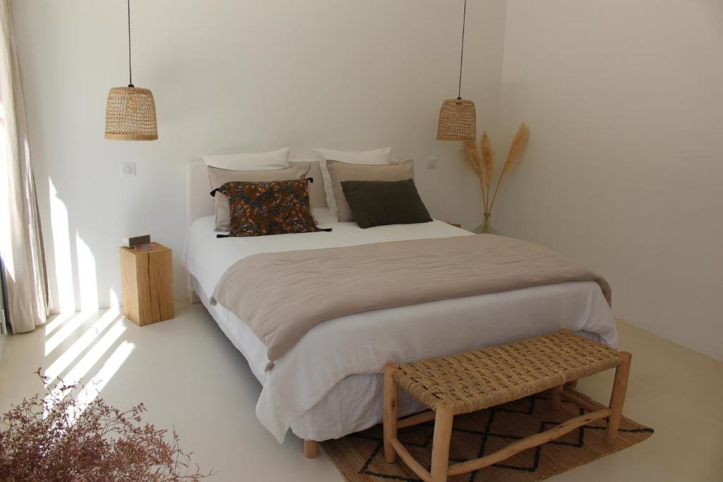 Maison Les Chênes - Double Room With Patio