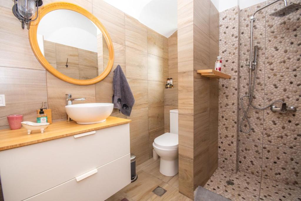 Kúpeľňa v ubytovaní Stellas guesthouse near Arachova
