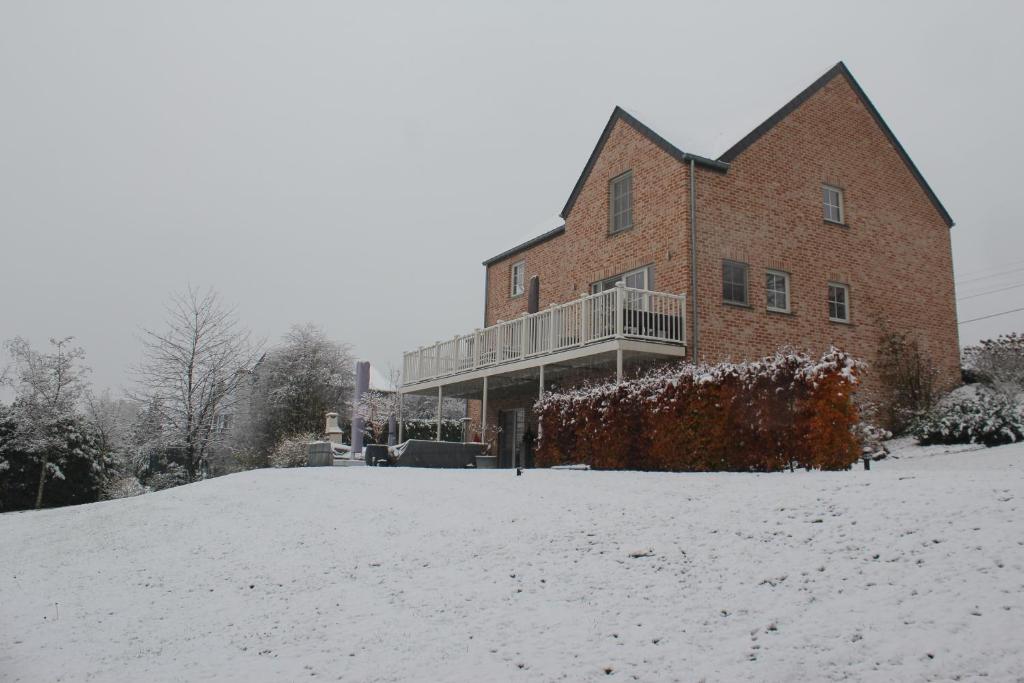 B&B Maison Durbois v zimě