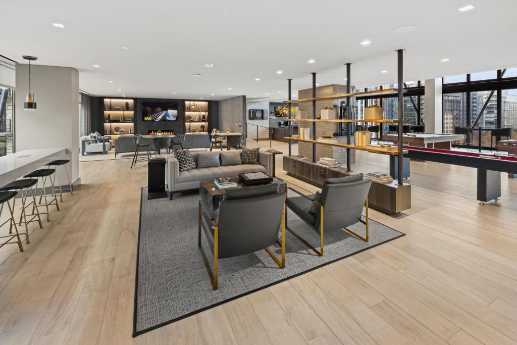 Posezení v ubytování Global Luxury Suites at Capitol Hill