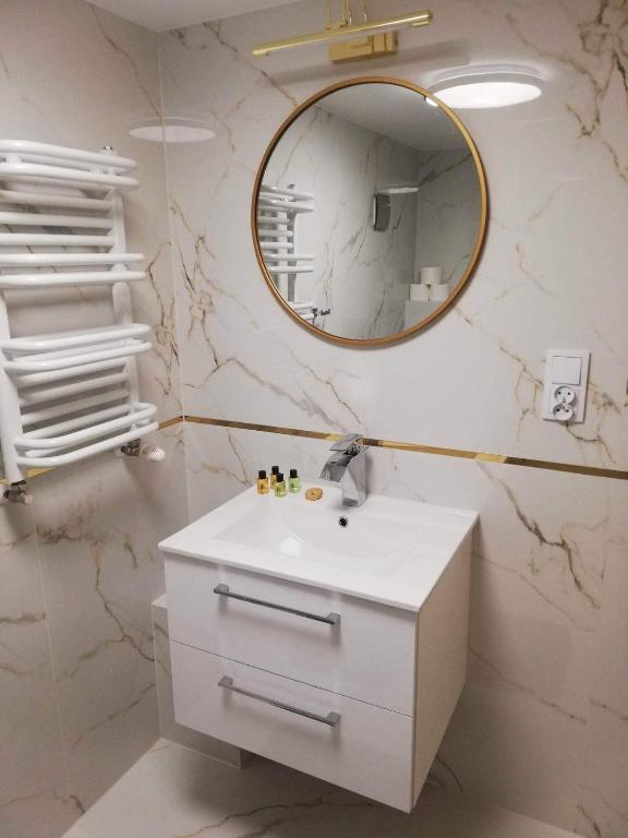 Kúpeľňa v ubytovaní Apartamenty VILLA SKI-BÓWKI