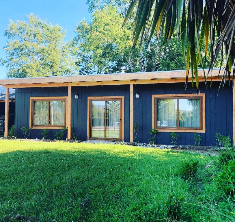 Κήπος έξω από το Cabaña Romántica