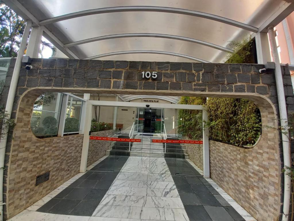 Exteriér nebo vchod ubytování Paulista Flat Hotel