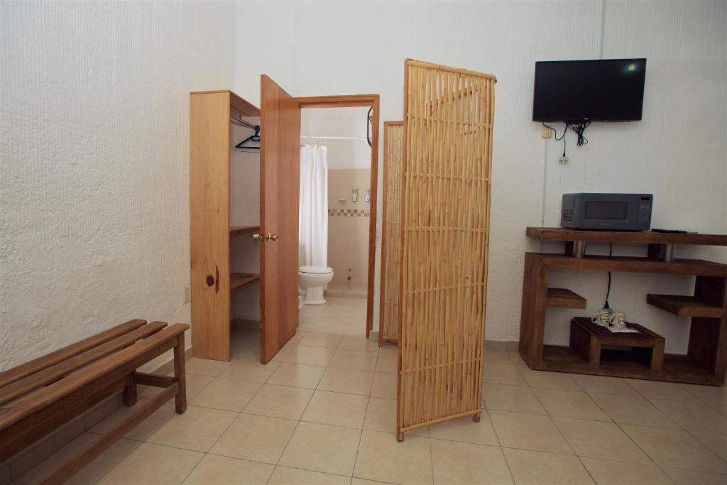 TV a/nebo společenská místnost v ubytování Casa Amaiur
