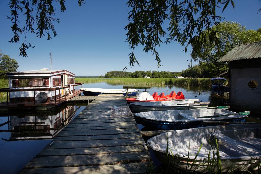 Výhled na řeku, která protéká v blízkosti bed and breakfast