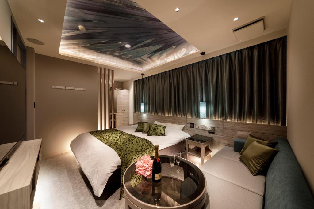 Posezení v ubytování Hotel Cocoon -Urban Luxury-