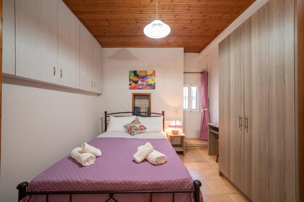 Postel nebo postele na pokoji v ubytování Key to Sunset