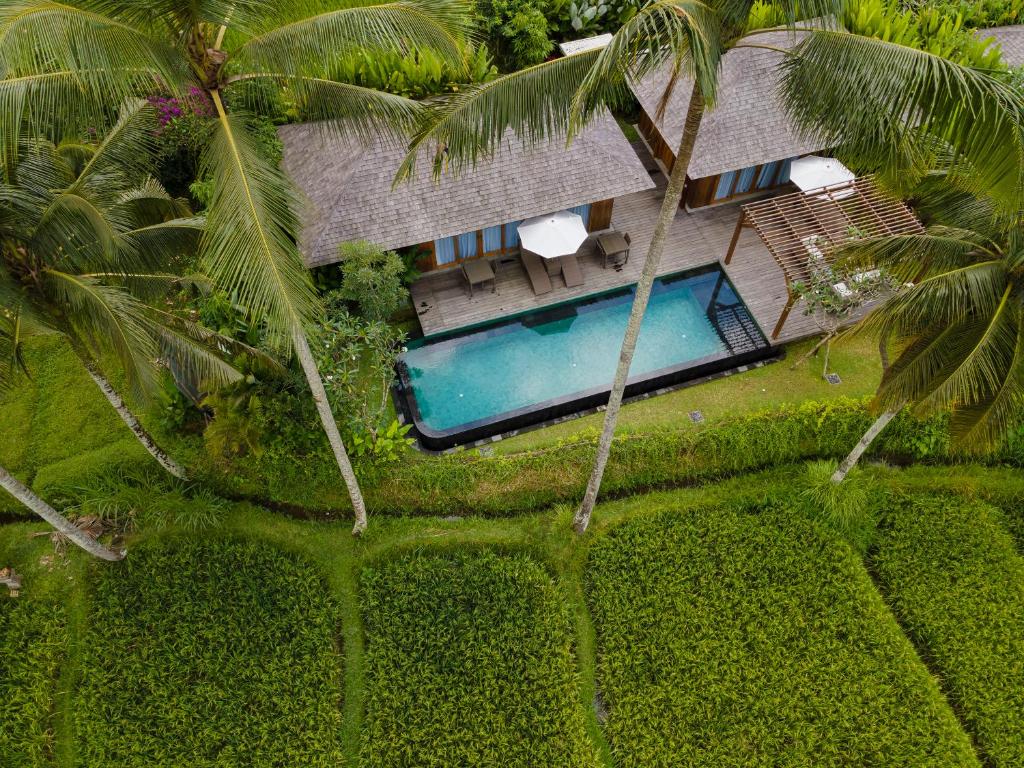 Bazén v ubytování Kappa Senses Ubud nebo v jeho okolí