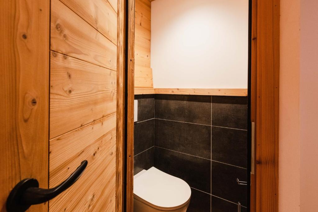 Kúpeľňa v ubytovaní Chalet M, pied des pistes et garage