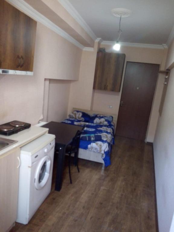 Kuchyň nebo kuchyňský kout v ubytování vake-house