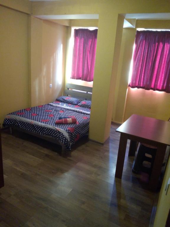 Postel nebo postele na pokoji v ubytování vake-house