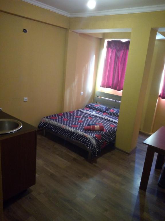 Postel nebo postele na pokoji v ubytování vake-house