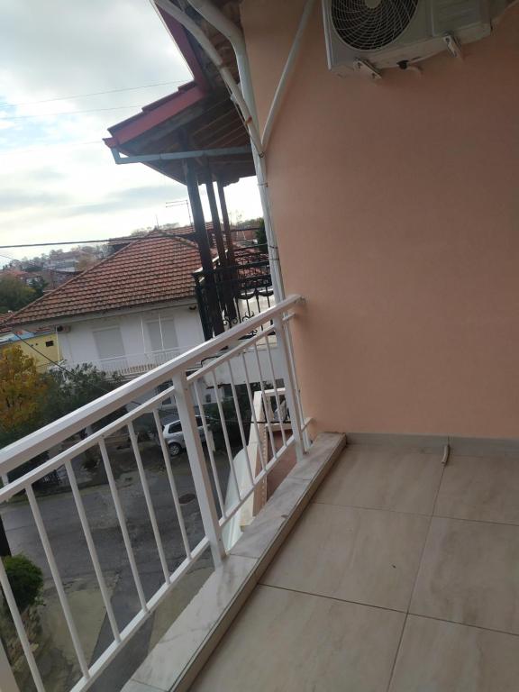 Balkón nebo terasa v ubytování SMILE