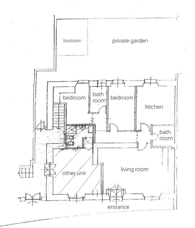 The floor plan of Varenna Beach Perledo