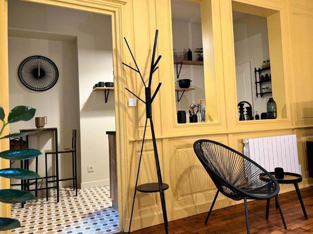 Posedenie v ubytovaní Le boudoir de Clem
