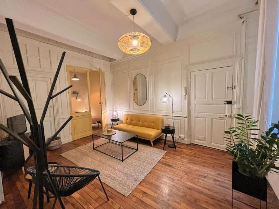 Posedenie v ubytovaní Le boudoir de Clem