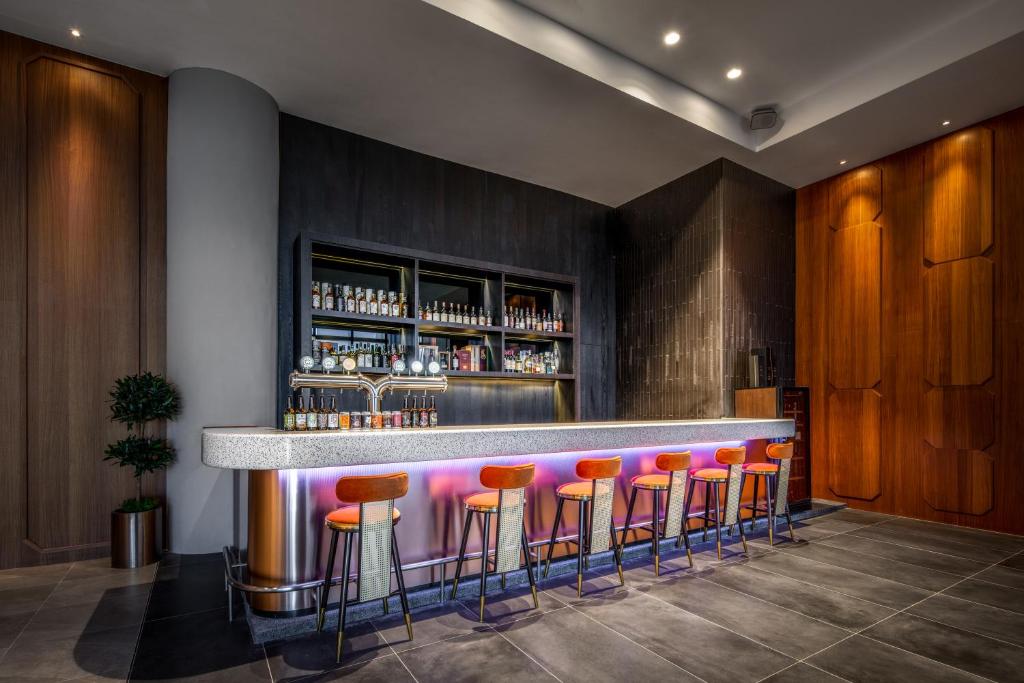 The lounge or bar area at River Inn Kenting