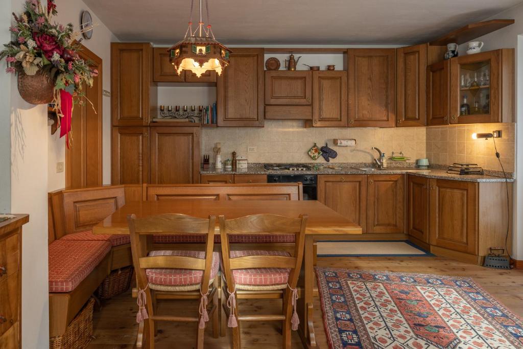 Kuchyň nebo kuchyňský kout v ubytování Casa Le Vivane