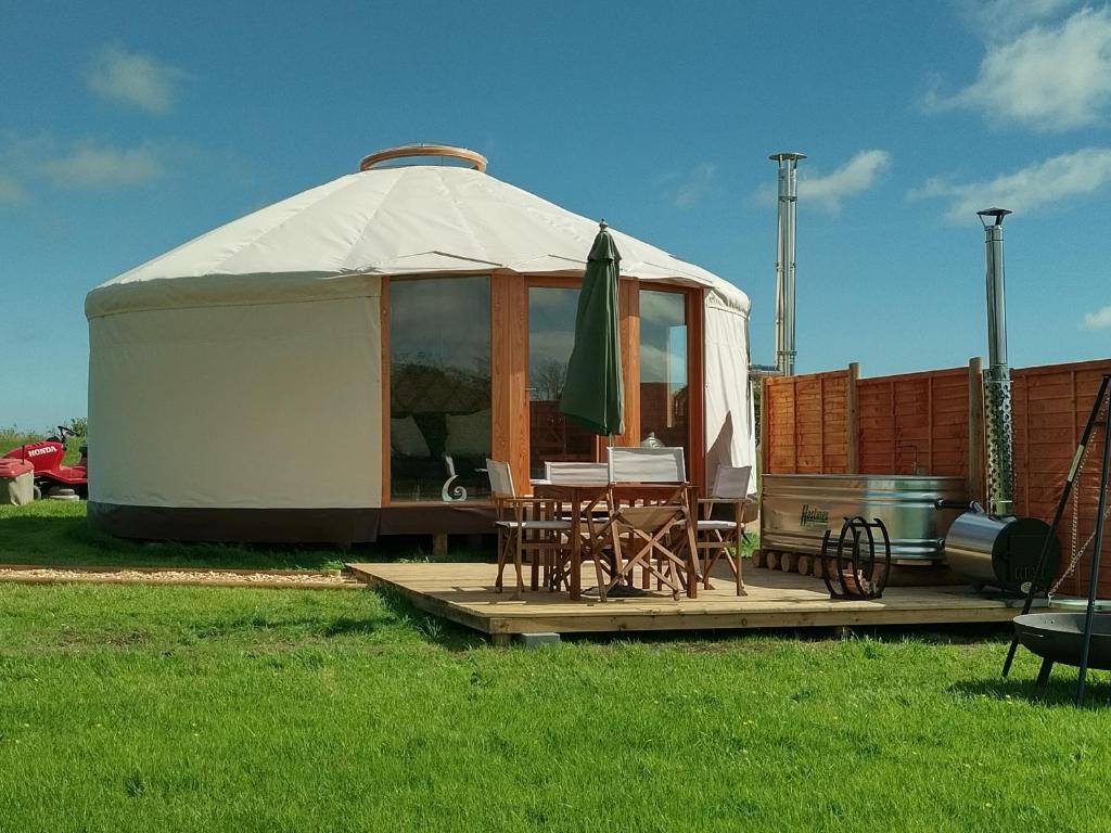 Budova, kde se the luxury tent nachází