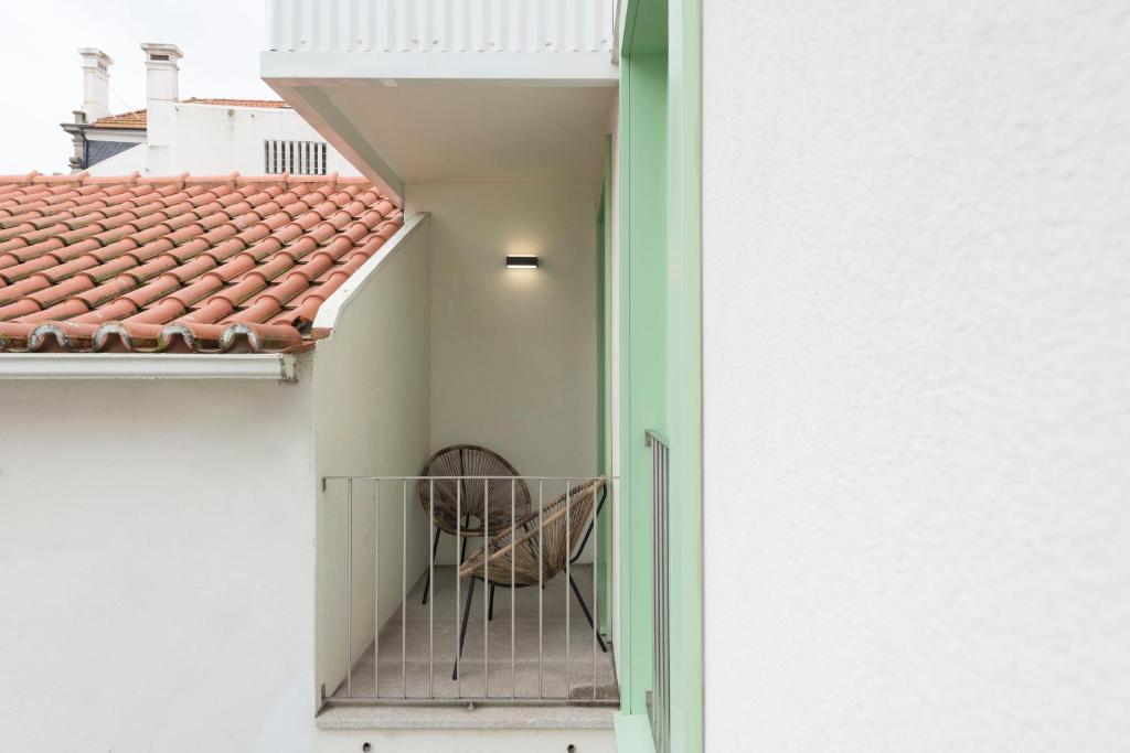 Balkón nebo terasa v ubytování Maison D'Oro