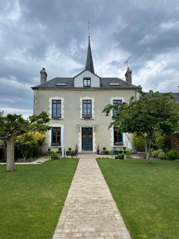Zahrada ubytování Clos Sanouva, Fougère