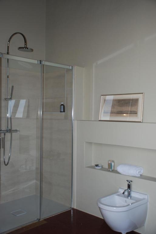 Koupelna v ubytování B&B Villa Natta
