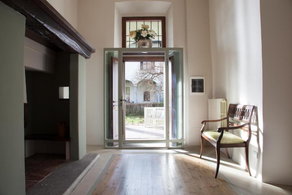 TV a/nebo společenská místnost v ubytování B&B Villa Natta