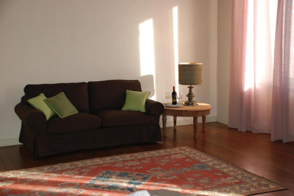 Posezení v ubytování B&B Villa Natta
