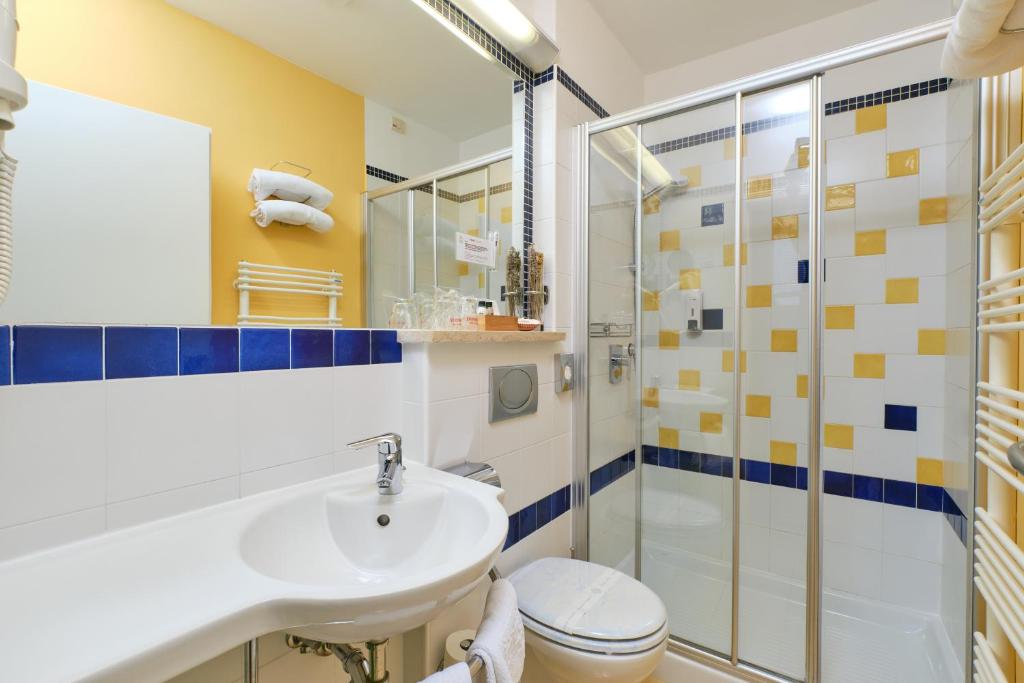 Koupelna v ubytování Mare Mare Suites