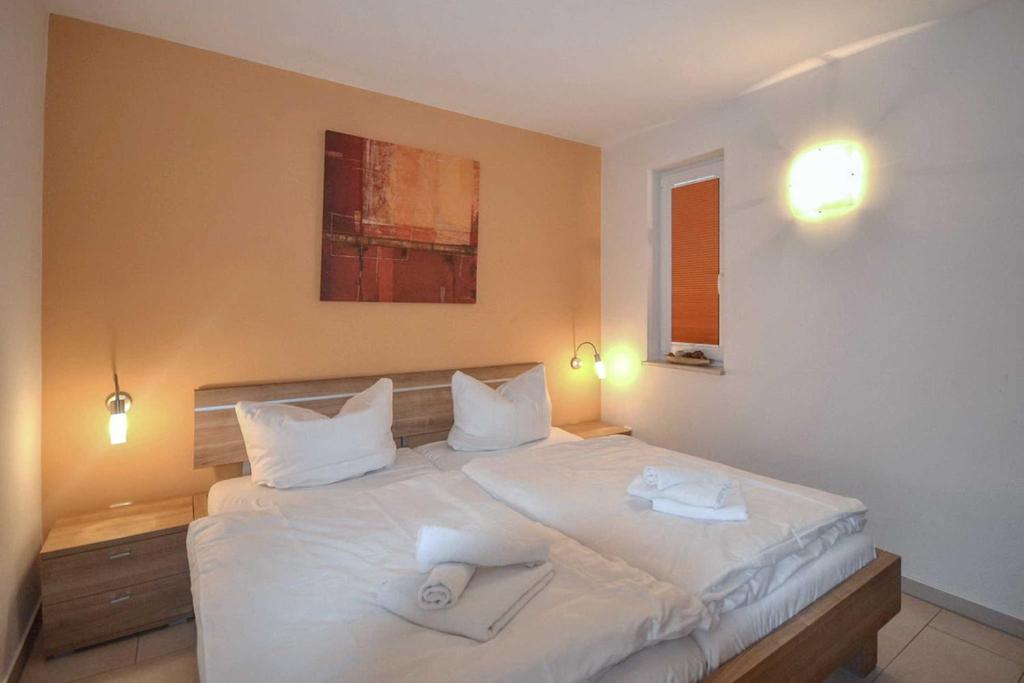 Postel nebo postele na pokoji v ubytování Ferienhaus Bella Vista