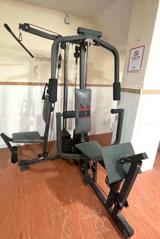 Posilňovňa alebo fitness centrum v ubytovaní Marbesa Villas with Jacuzzi