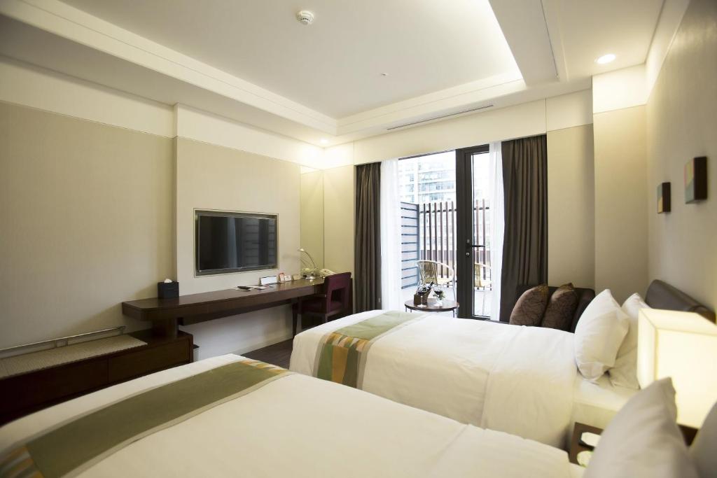 Seoul Garden Hotel - Standard Twin Room With Terrace
