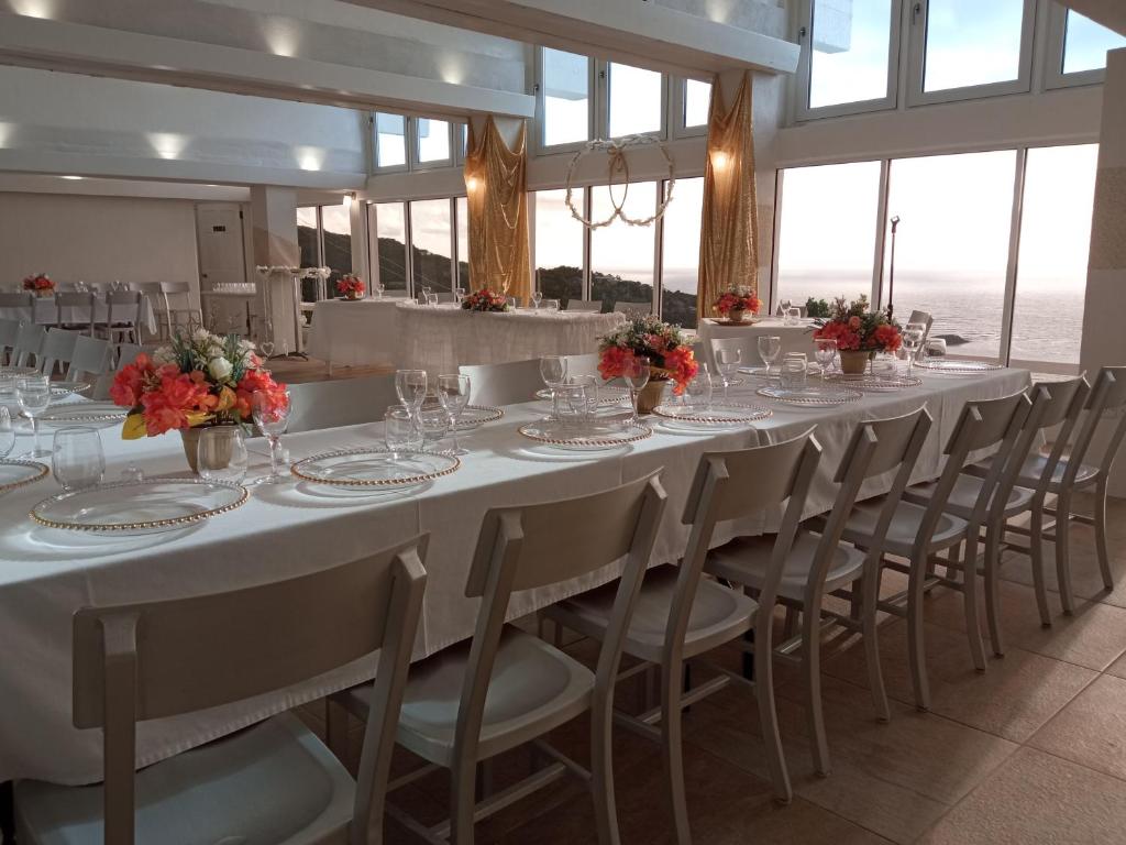 Restaurace v ubytování Spring Hotel Bequia