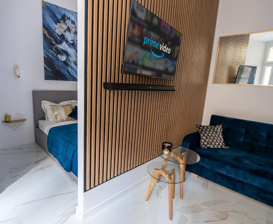 Posedenie v ubytovaní Apartamenty Yeti & Wilka w Centrum Chorzowa - Yeti