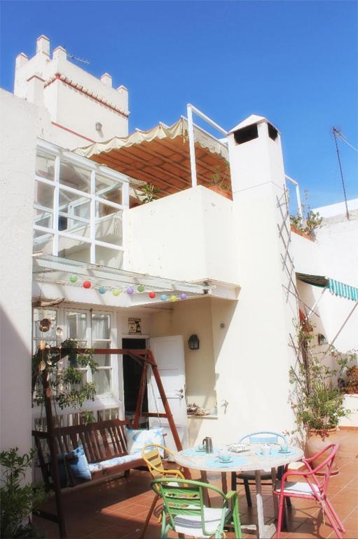 Balkón nebo terasa v ubytování PENTHOUSE WITH LARGE TERRACE IN CENTER OF CÁDIZ