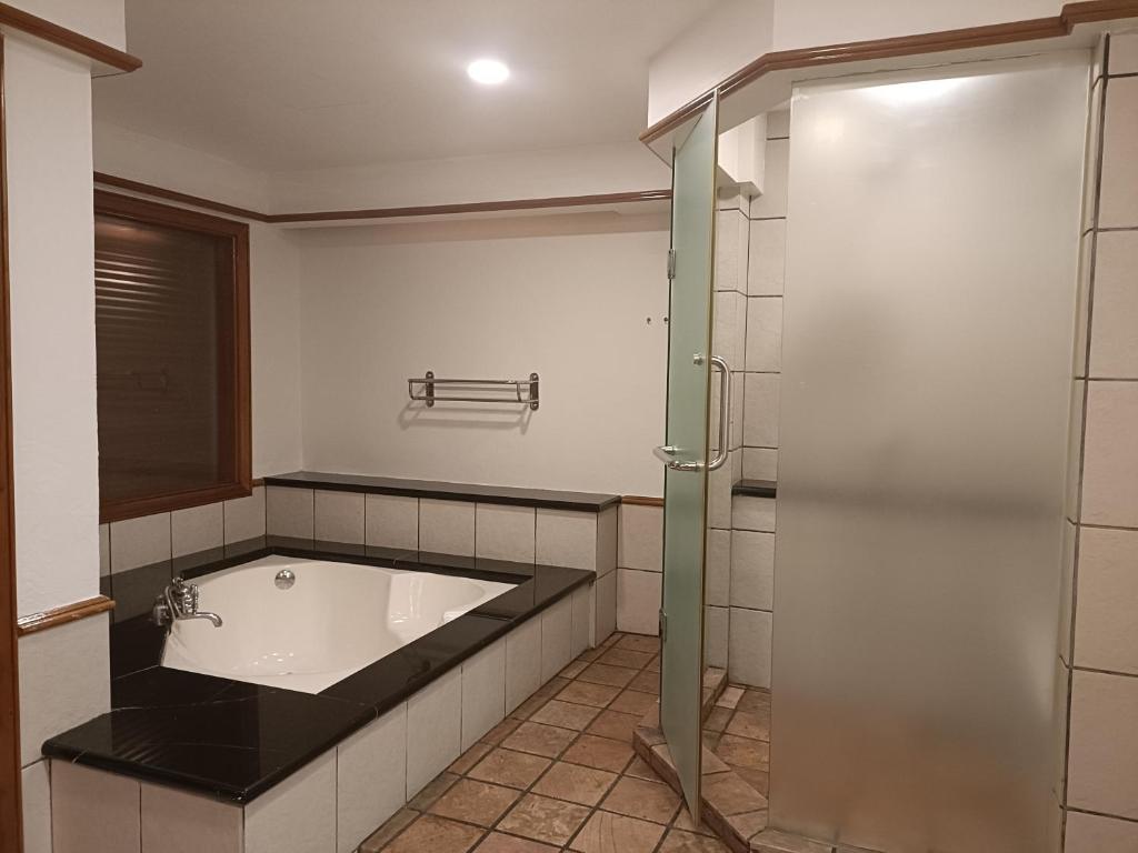Koupelna v ubytování Pd full seaview deluxe