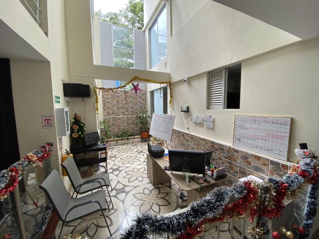 Χώρος καθιστικού στο Vivienda turística Arboleda de Cádiz