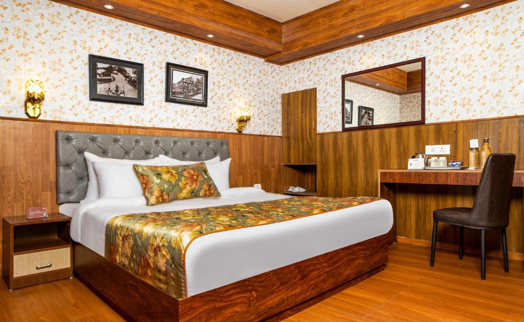 Postel nebo postele na pokoji v ubytování Summit Oakden Resort & Spa Mall Road