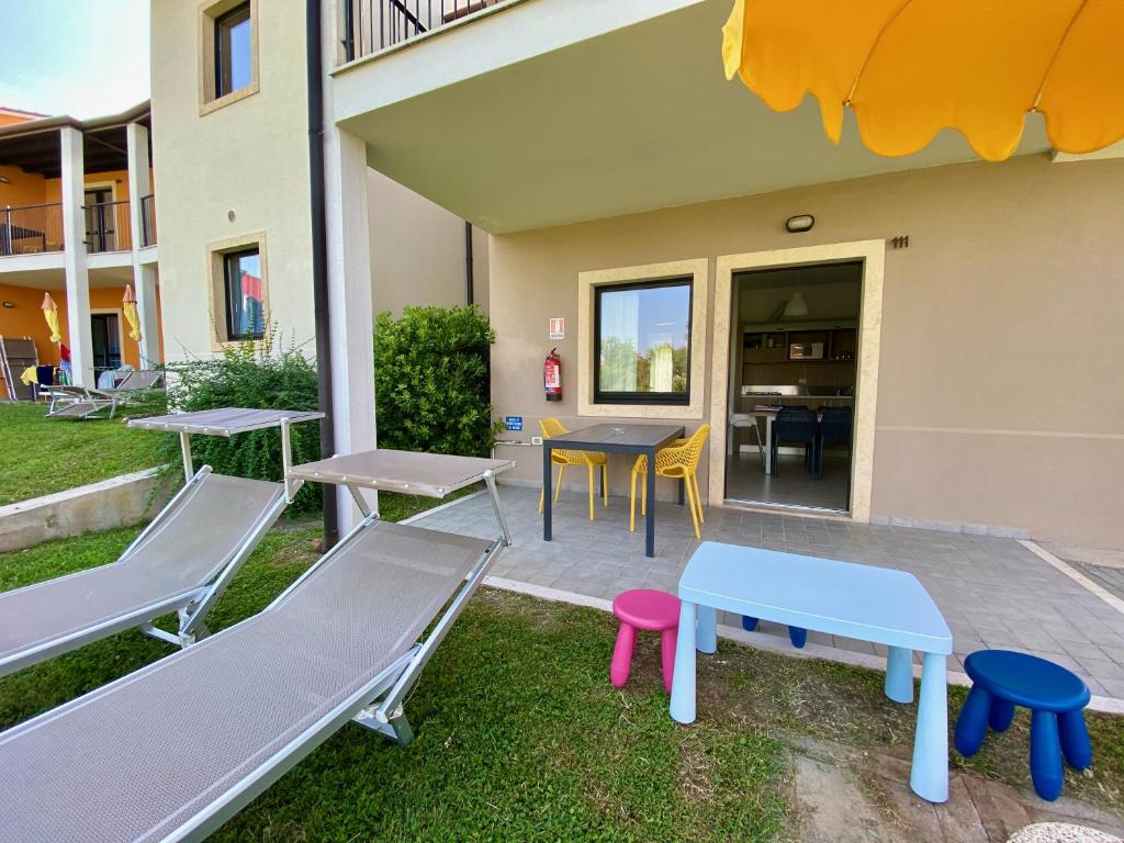 Patio nebo venkovní prostory v ubytování Belvedere Village