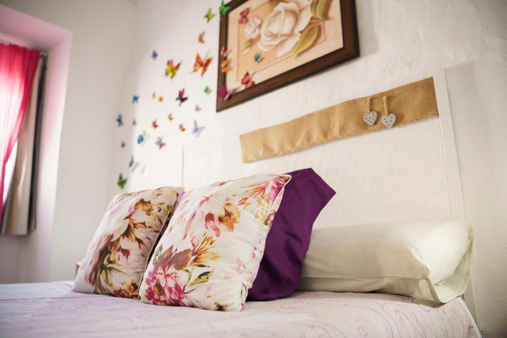 Posteľ alebo postele v izbe v ubytovaní Casa singular y con encanto